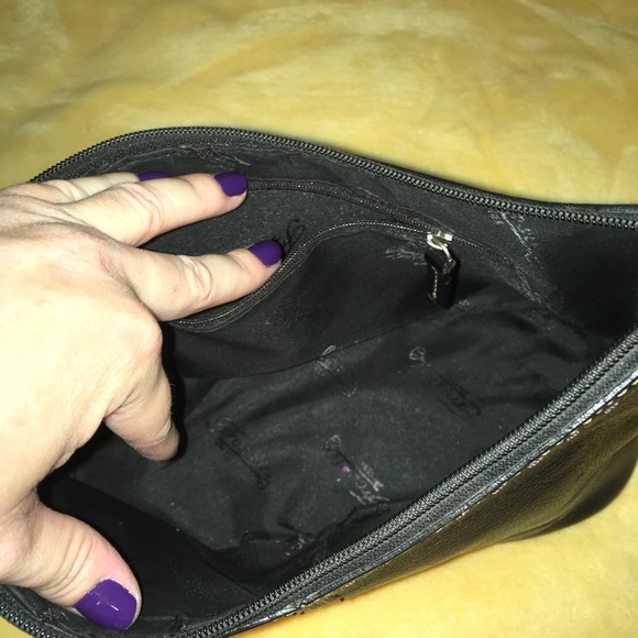 Fossil black leather purse - Picture 4 of 6